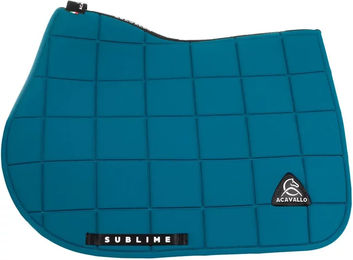 Produktbild von Acavallo Dressur Schabracke aus Bambus in Blau