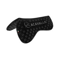 Produktbild von Acavallo Dressur Schabracke Memory Foam mit Silicon Grip System Schwarz Größe L