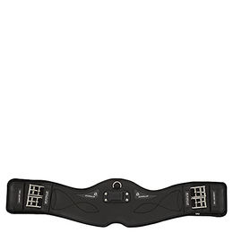 Acavallo Dressurgurt Comfort Gel aus Kunststoff in Schwarz – Bild 1 von 3