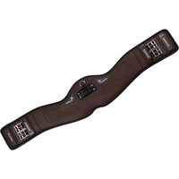 Produktbild von Acavallo Dressurreitgurt aus Aluminium in Braun 65 cm