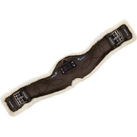 Produktbild von Acavallo Ecowool Schnalle für Reitgurt aus Wolle Braun 55 cm