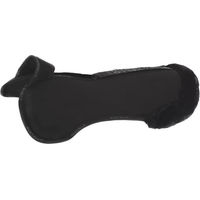 Produktbild von Acavallo Ecowool Widerristfreies Konfigurations-Taschenpad mit Front Riser aus Wolle in Schwarz/Natural