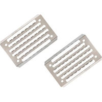 Produktbild von Acavallo Edelstahl Stützpolster in Silber
