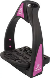 Acavallo Flexia Stoßdämpfender Reitsteigbügel in Pink Fuchsia – Bild 1 von 6