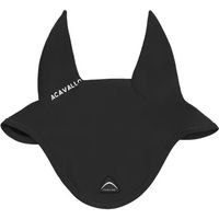 Produktbild von Acavallo Fliegenhaube für Pferde aus Spandex in Schwarz Full