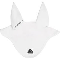 Produktbild von Acavallo Fliegenhaube für Pferde aus Spandex in Weiß