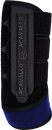Produktbild von Acavallo Front Gamaschen für Pferde aus Neopren in Blau