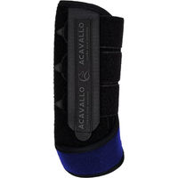Produktbild von Acavallo Front Gamaschen für Pferde aus Neopren in Blau