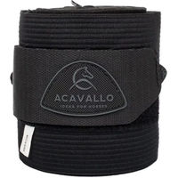 Produktbild von Acavallo Gamaschen aus Fleece in Schwarz 2er Set