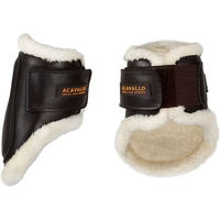 Produktbild von Acavallo Gamaschen aus Leder für Warmblut in Braun oder Schwarz