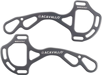 Acavallo Gebiss AC Alupro Hackamore aus Aluminium Grau – Bild 1 von 1