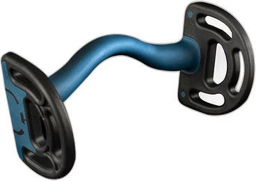 Acavallo Gebiss Sensitive Mullen D für Pferde aus Kunststoff Schwarz Blau Größe 13,5 – Bild 1 von 4
