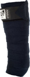 Acavallo Gel Fleece Bandagen Gamaschen für Pferde Blau – Bild 1 von 2
