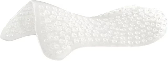 Acavallo Gel Massage Pad Double Riser mit Erhöhung vorne und hinten transparent – Bild 1 von 5