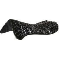 Produktbild von Acavallo Gel Massage Pad mit Erhöhung vorne und hinten Schwarz One Size
