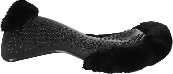 Acavallo Gel NS Massage Sattelpad mit Schaffellrand – Bild 1 von 2