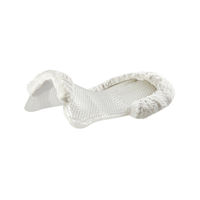 Produktbild von Acavallo Gel Pad Back Riser Sattelpad für Pferde mit erhöhtem hinterem Bereich und Eco-Fellrand