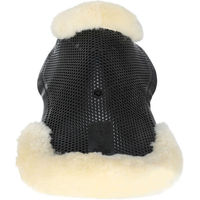Produktbild von Acavallo Gel Pad Cut Out Pony mit Schaffell in Braun