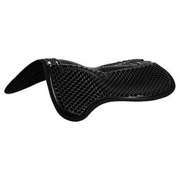 Acavallo Gel Pad Hexa Soft Micropile Pferdekissen OneSize Schwarz Braun – Bild 1 von 4