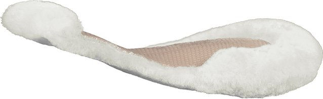 Produktbild von Acavallo Gel Pad Keywhole Lammfell Weiß