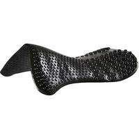 Produktbild von Acavallo Gel-Pad Massage Silikon Schwarz Hinten Erhöht für Vollblut