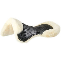 Produktbild von Acavallo Gel Pad mit Lammfell für Pferde Größe M schwarz/natur