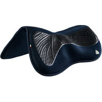 Produktbild von Acavallo Gel und Memory Foam Half Pad für Pferde Blau Größe M