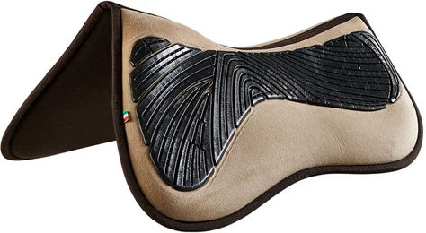 Acavallo Gel und Memory Foam Half Pad für Pferde in Beige Größe L – Bild 1 von 3