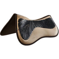 Produktbild von Acavallo Gel und Memory Foam Half Pad für Pferde in Beige Größe L