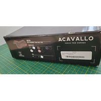 Produktbild von Acavallo Gel und Memory Foam Halfpad für Pferde Schwarz Größe L