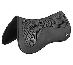 Acavallo Gel und Memory Foam Rear Riser Half Pad Sattelunterlage Schwarz Größe L – Bild 1 von 2