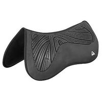 Produktbild von Acavallo Gel und Memory Foam Rear Riser Half Pad Sattelunterlage Schwarz Größe L