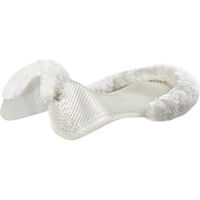 Produktbild von Acavallo Gelpad Lammfell Half Pad Weiß Größe L