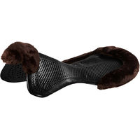 Produktbild von Acavallo Gelpad NS Classic Cut-Out Kunstlammfell Flach Black/Brown Größe L