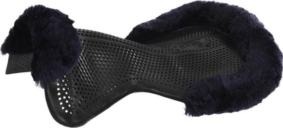 Acavallo Gelpad NS-S Classic-S Cut-out Flach für Pferde Black/Blue Medium – Bild 1 von 1