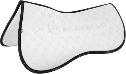 Acavallo Half Pad mit Memory Foam und Bambusfasern in Schwarz oder Weiß Größe L – Bild 1 von 2