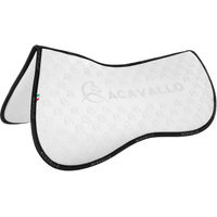 Produktbild von Acavallo Half Pad mit Memory Foam und Bambusfasern in Schwarz oder Weiß Größe L