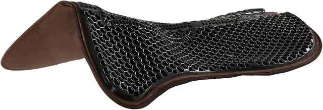 Acavallo Hexa-Soft Gel Pad für Pferde mit Mikrofleece Schwarz M/L – Bild 1 von 9