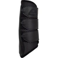 Produktbild von Acavallo Hintergamaschen für Pferde aus perforiertem Neopren Schwarz Größe M