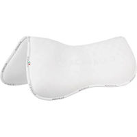 Produktbild von Acavallo Hüftkissen für Pferde mit Bambusfaser Unterlage aus Lycra und Memory Foam in Weiß Größe L