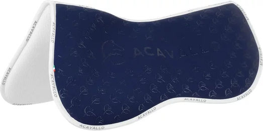 Produktbild von Acavallo Hüftkissen für Pferde mit Memory Foam und Bambusfaser Unterlage Blau Größe M