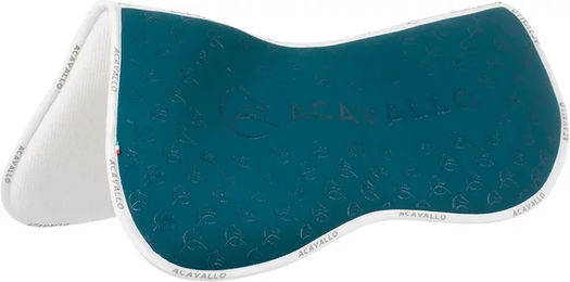Produktbild von Acavallo Hüftkissen für Pferde mit Memory Foam und Bambusfaser Unterlage in Blau oder Türkis Größe M