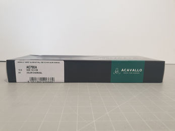 Acavallo Jumpe Alupro Gebiss für Pferde aus Aluminium 12,5cm Grau – Bild 1 von 2