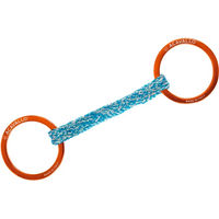 Produktbild von Acavallo Jumpe Alupro Gebiss für Pferde mit 2 Ringen aus Aluminium in Orange 14,5 cm