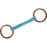 Produktbild von Acavallo Jumpe Alupro Gebiss für Pferde mit 2 Ringen in Bronze mit 11,5 cm Mundstücklänge