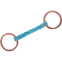 Produktbild von Acavallo Jumpe Alupro Gebiss für Pferde mit 2 Ringen in Rosa 14,5 cm