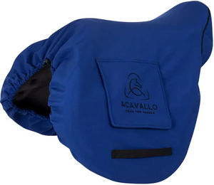 Produktbild von Acavallo Jumping Sattelbezug für Pferde aus Fleece in Blau