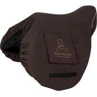 Produktbild von Acavallo Jumping Sattelbezug für Pferde aus Fleece in Braun