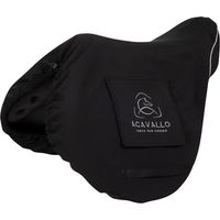 Produktbild von Acavallo Jumping Sattelbezug für Pferde aus Fleece in Schwarz