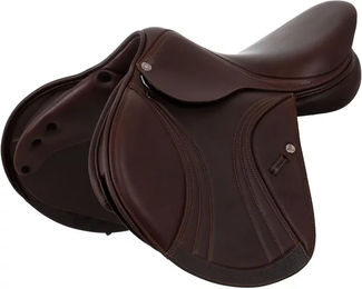 Produktbild von Acavallo KC Race 2.6 Con Arcione Sattelsitz aus Kevlar-Carbon Braun 18 Zoll